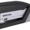 Bostitch® InJoy™ 20 Spring-Powered Compact Stapler, 20 Sheets Capacity, Black/Gray