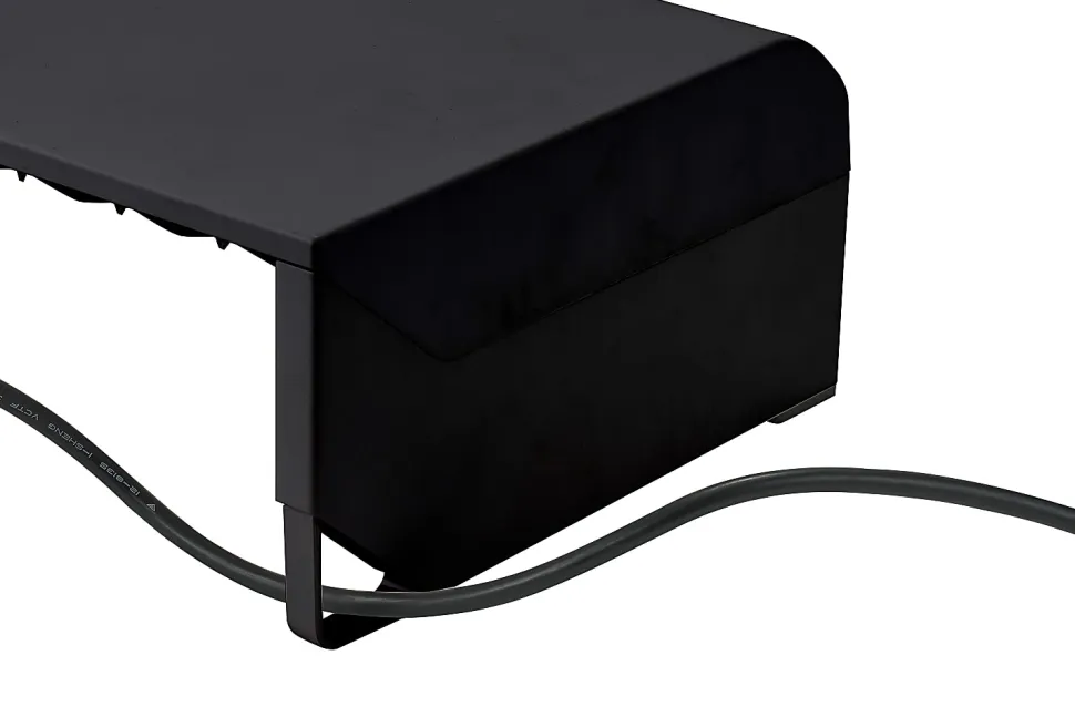 Bostitch® Konnect Monitor Stand, 2-3/8”H x 16-3/16”W x 9-7/8”D, Black