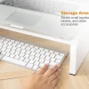 Bostitch® Konnect Monitor Stand, 2-3/8”H x 16-3/16”W x 9-7/8”D, White