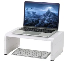 Bostitch® Konnect Monitor Stand, 2-3/8”H x 16-3/16”W x 9-7/8”D, White