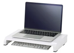 Bostitch® Konnect Monitor Stand, 2-3/8”H x 16-3/16”W x 9-7/8”D, White