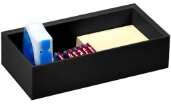 Bostitch® Konnect Stackable Wide Accessory Tray, Black