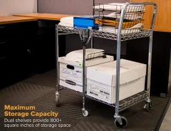 Bostitch® Large Stow-Away Folding Cart, 39