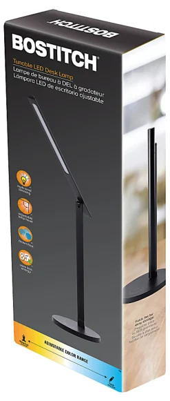 Bostitch® Minimalist Tunable LED Desk Lamp, 6-13/16