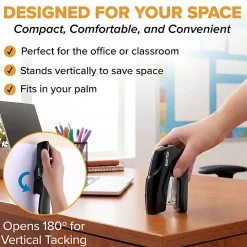 Bostitch® Office Flat Clinch Stapler, 2-5/8