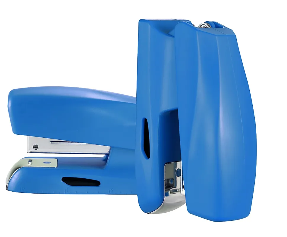 Bostitch® Office Half-Strip Compact Stapler, 1-3/4", Blue