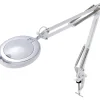 Bostitch® PureOptics LED VLED600 Magnifying Desk Lamp With Clamp Mount, 22"H, White