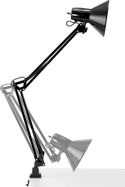 Bostitch® Swing Arm LED Desk Lamp With Clamp, 36