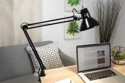 Bostitch® Swing Arm LED Desk Lamp With Clamp, 36