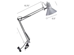 Bostitch® Swing Arm LED Desk Lamp With Clamp, 36