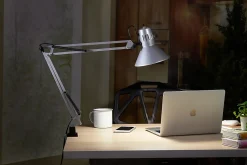 Bostitch® Swing Arm LED Desk Lamp With Clamp, 36