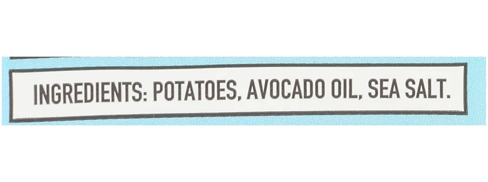 Boulder Canyon Wavy Potato Chips, Sea Salt, 5.5 Oz, Total Qty 12