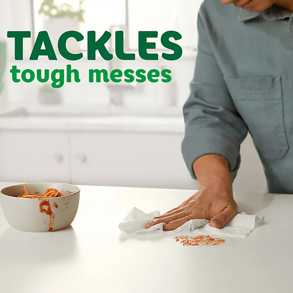 Bounty Select-A-Size 2-Ply Paper Towels, Double Rolls, 6" x 11", White, 90 Sheets Per Roll, Pack Of 12 Rolls