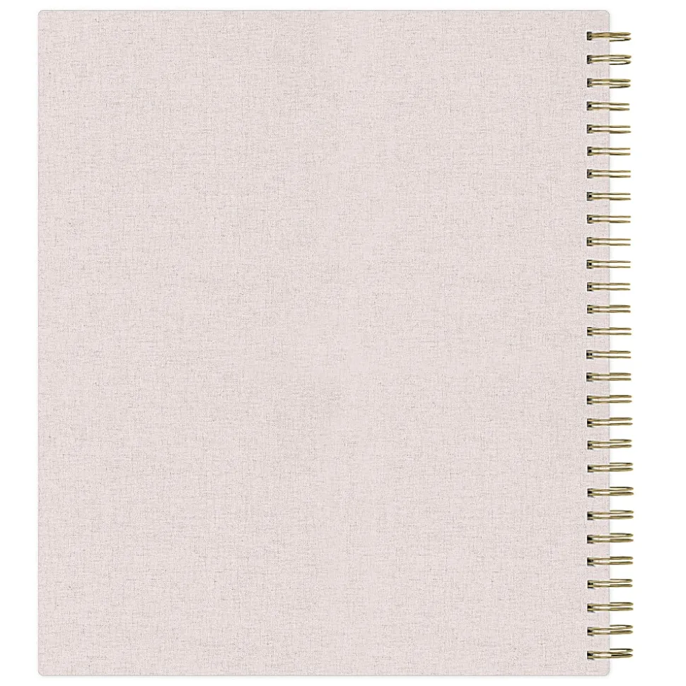 Boutique Planner DDB Blush Linen XL 8x10 AY26–27