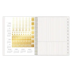 Boutique Planner DDB Blush Linen XL 8x10 AY26–27