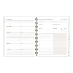 Boutique Planner DDB Blush Linen XL 8x10 AY26–27