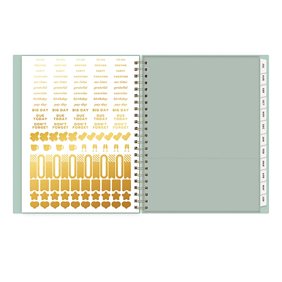 Boutique Planner DDB Firenze Taupe Linen 6x8 AY26–27
