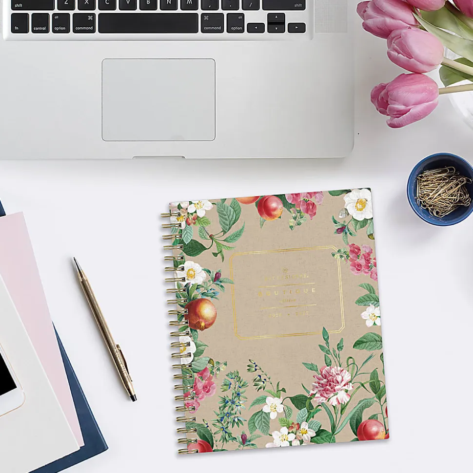 Boutique Planner DDB Firenze Taupe Linen 6x8 AY26–27