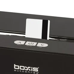 Boxis 150-Sheet Micro-Cut Shredder, Black, AD150T