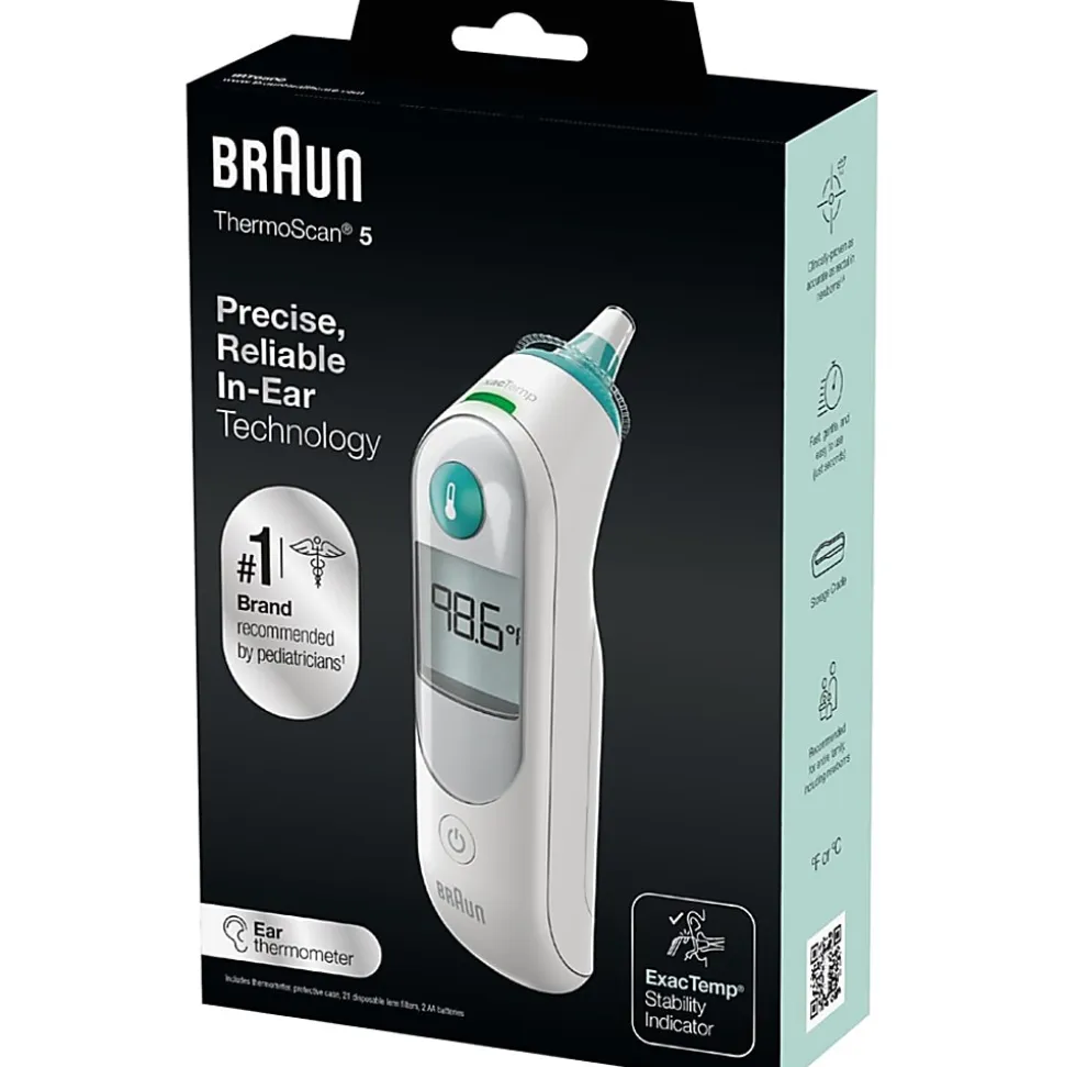 Braun Honeywell ThermoScan 5 Ear Thermometer