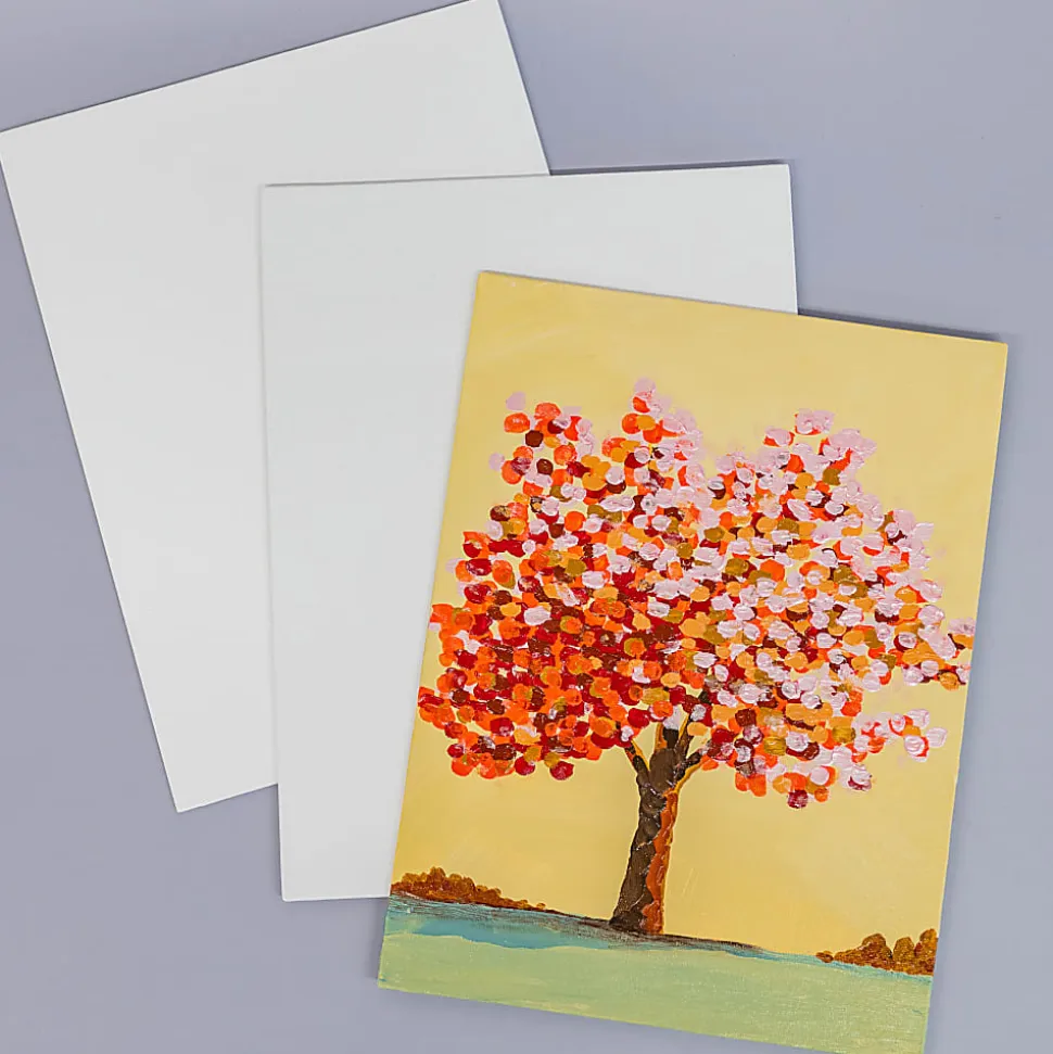 Brea Reese Acrylic Panels, 9" x 12", White, Pack Of 3 Panels
