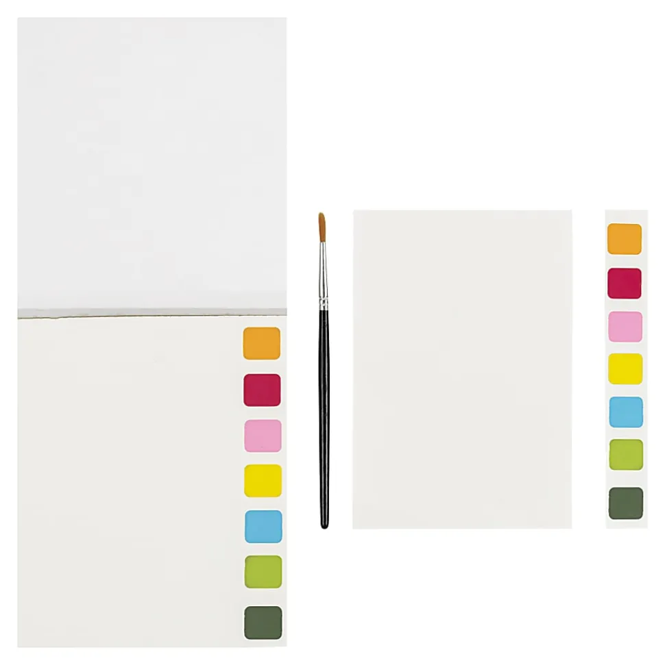 Brea Reese Blank Watercolor Pad Set, Classic Colors