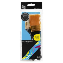 Brea Reese Broad Flat Paintbrush Set, Black