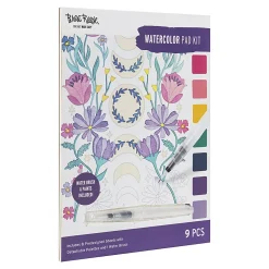 Brea ReeseĀ® Celestial Watercolor Pad Kit, Kit Of 9 Pieces