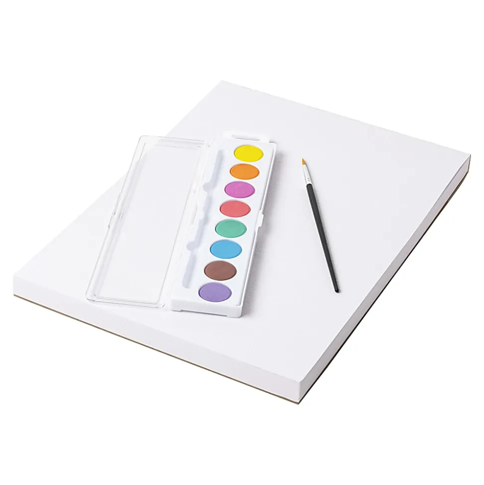 Brea Reese 8-Color Beginner Watercolor Paint Set, Vibrant