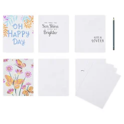 Brea Reese® Color-By-Number Colored Pencil Kit, Butterfly Designs