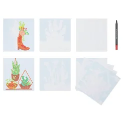 Brea Reese® Color-by-Number Marker Pad Kit, Western Desert Landscapes