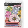Brea Reese® Color-by-Number Paper Pad Kit, Floral Designs