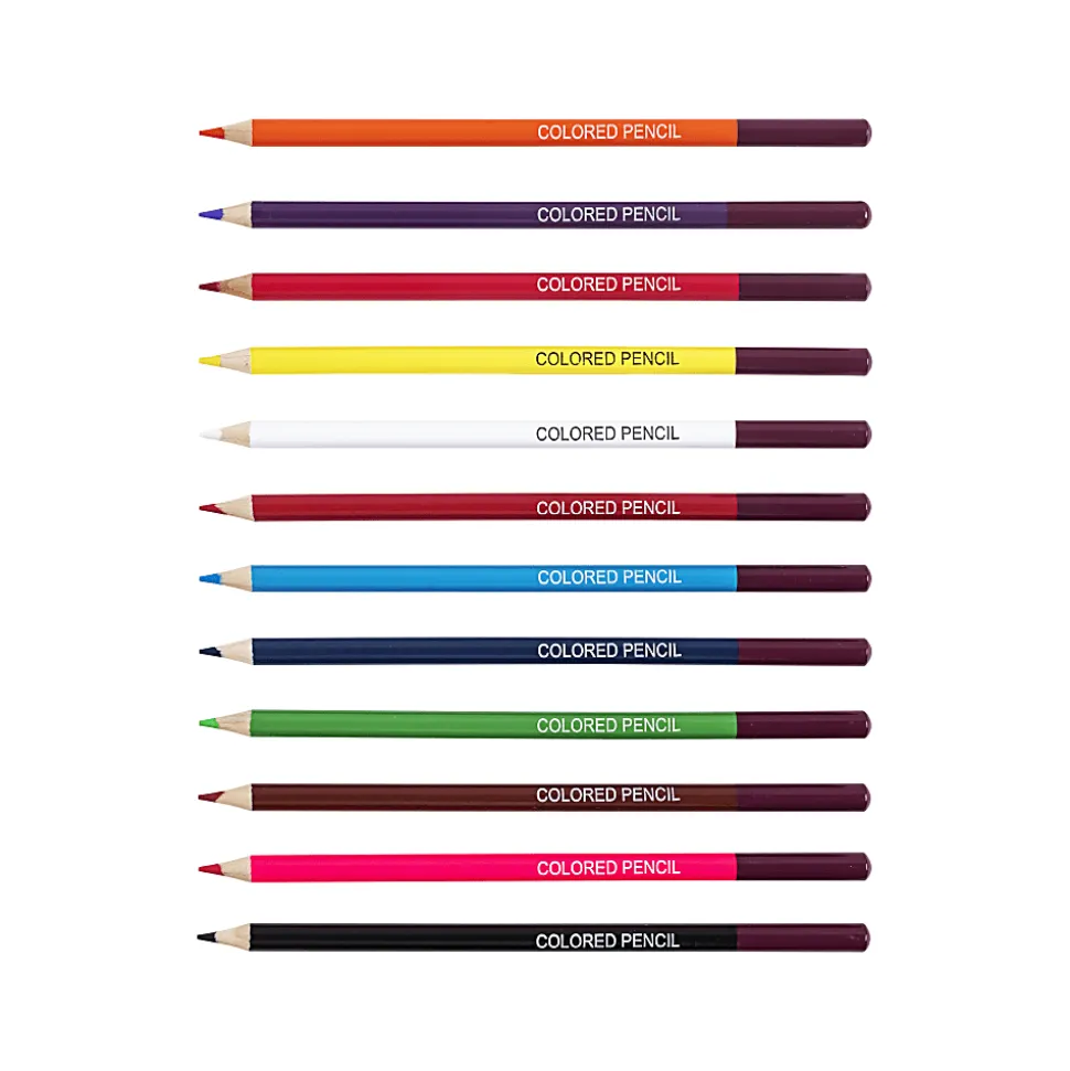 Brea Reese Colored Pencils, Classic Colors, Pack Of 12 Pencils