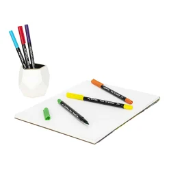 Brea Reese Dual-Tip Brush Markers, Classic, Pack Of 6 Markers