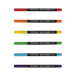 Brea Reese Dual-Tip Brush Markers, Classic, Pack Of 6 Markers