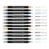 Brea Reese Dual-Tip Dot Markers, Pack Of 12 Markers, Twin Tip, Jewel-Toned Ink Colors