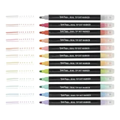 Brea Reese Dual-Tip Dot Markers, Classic, Pack Of 12 Markers