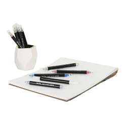 Brea Reese Dual-Tip Dot Markers, Pack Of 12 Markers, Twin Tip, Metallic Ink