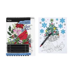 Brea Reese Holiday Birds & Botanicals Color-by-Number Kit
