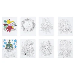 Brea Reese Holiday Birds & Botanicals Color-by-Number Kit