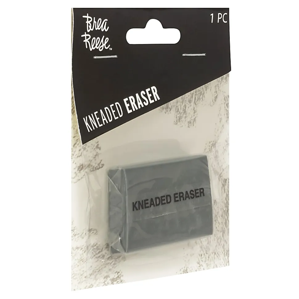 Brea Reese Kneaded Eraser, 1-3/8" x 1-9/16", Gray