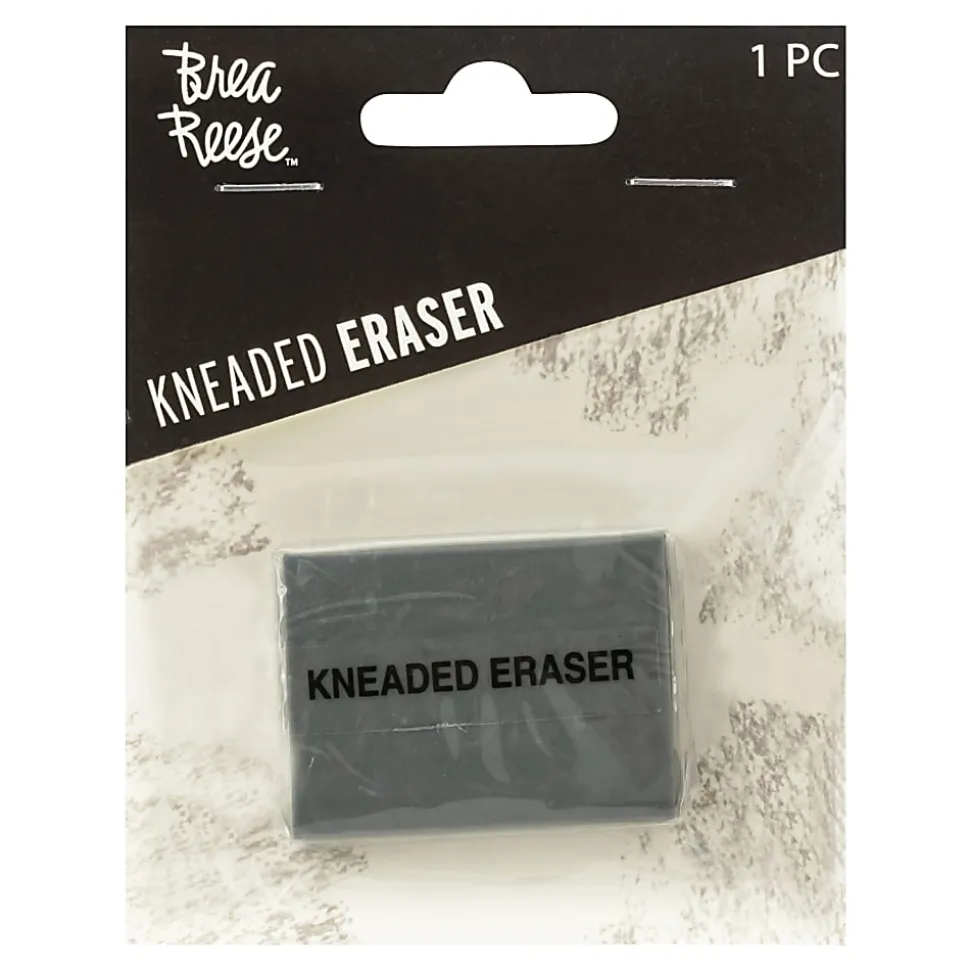 Brea Reese Kneaded Eraser, 1-3/8" x 1-9/16", Gray