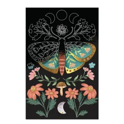Brea Reese Mini Scratch Art Pad Set, Lunar, 3-1/2