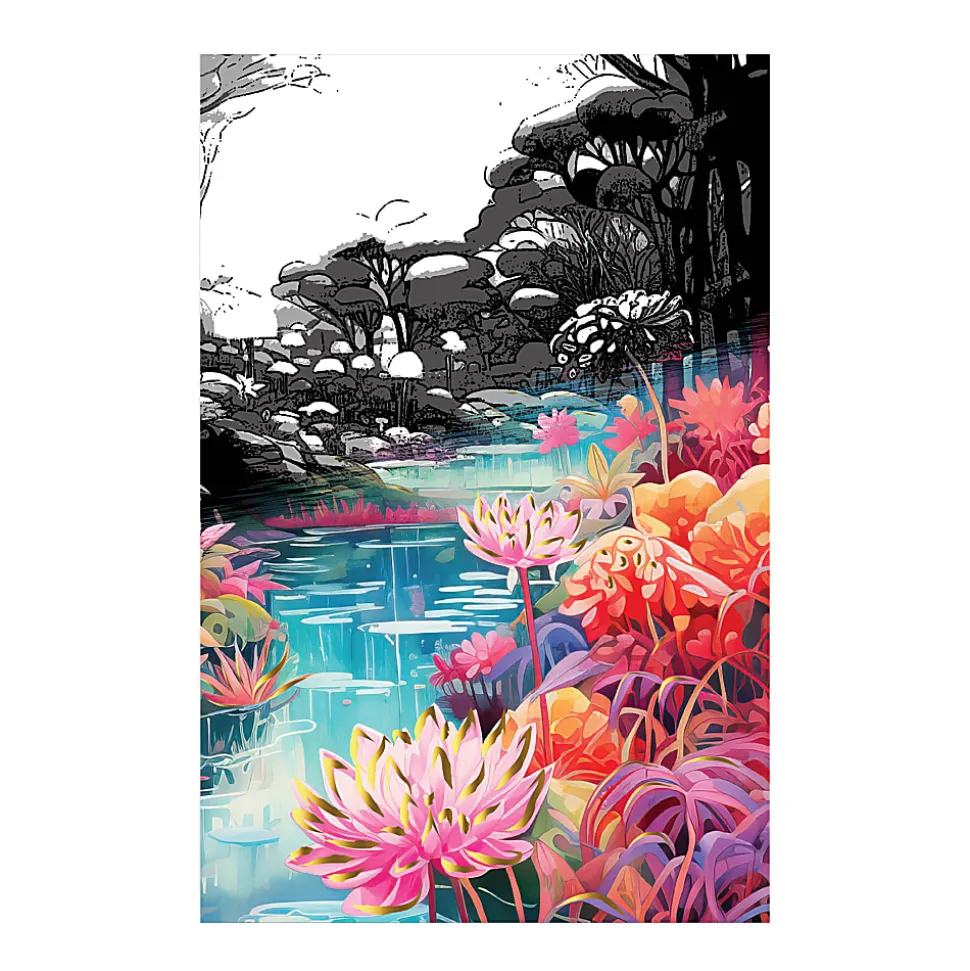 Brea Reese Mini Scratch Art Pad Set, Cacti, 3-1/2" x 5-1/2", Total Qty 1