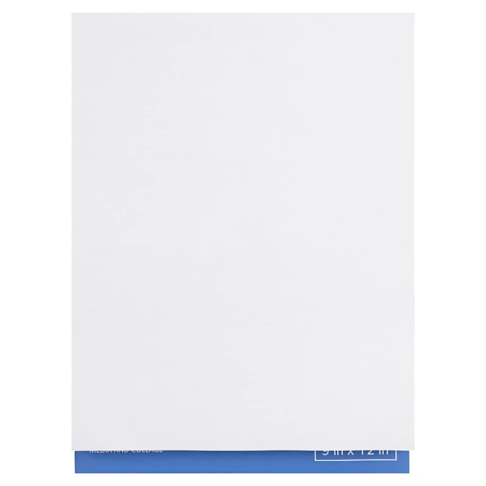 Brea Reese Mixed Media Paper Pad, 9" x 12", 60 Sheets, White