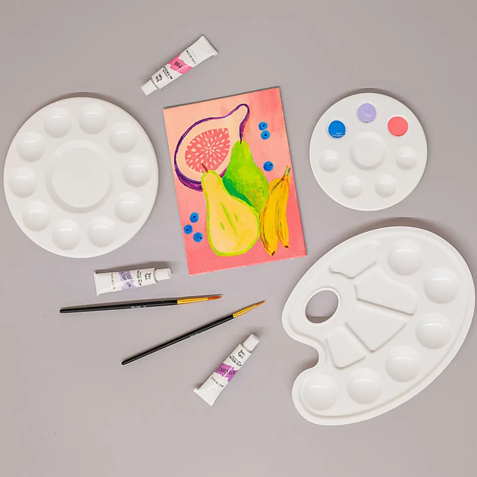 Brea Reese 3-Piece Palette Set, White