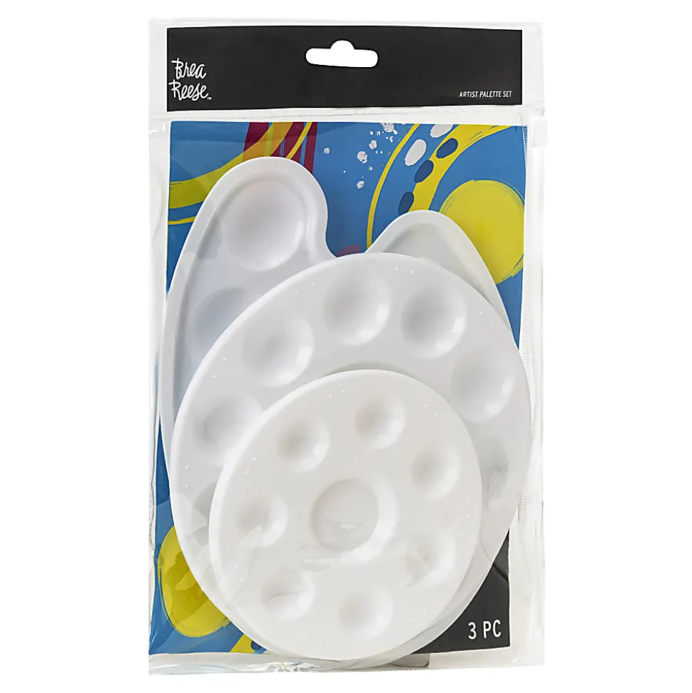 Brea Reese 3-Piece Palette Set, White