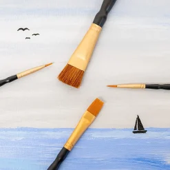 Brea Reese 10-Piece Variety Paintbrush Set, Black