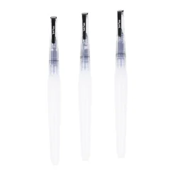 Brea Reese 3-Piece Water Brushes Set, Clear