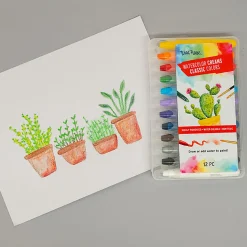 Brea Reese 12-Piece Watercolor Cream Set, Classic